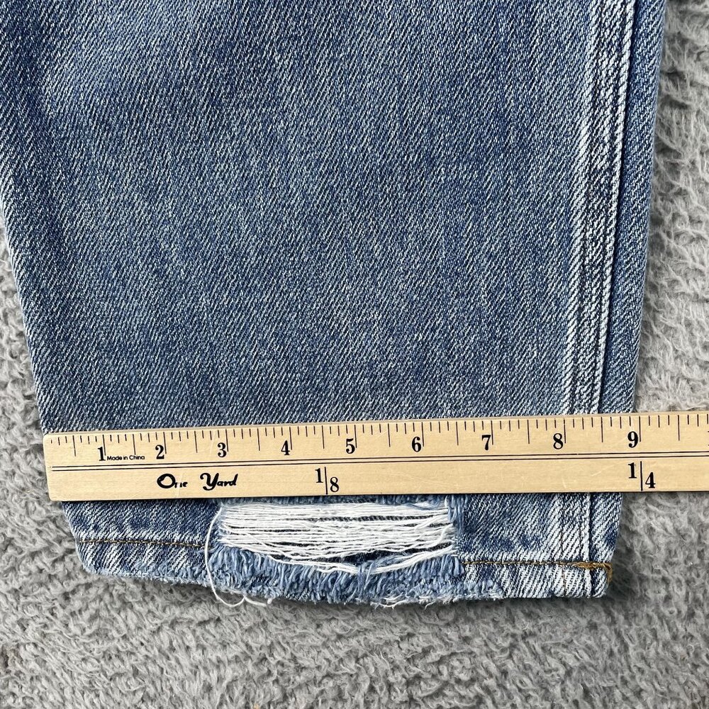 NWT Kancan Jeans Womens 31 High Rise Boyfriend Patch Denim - Picture 8 of 10